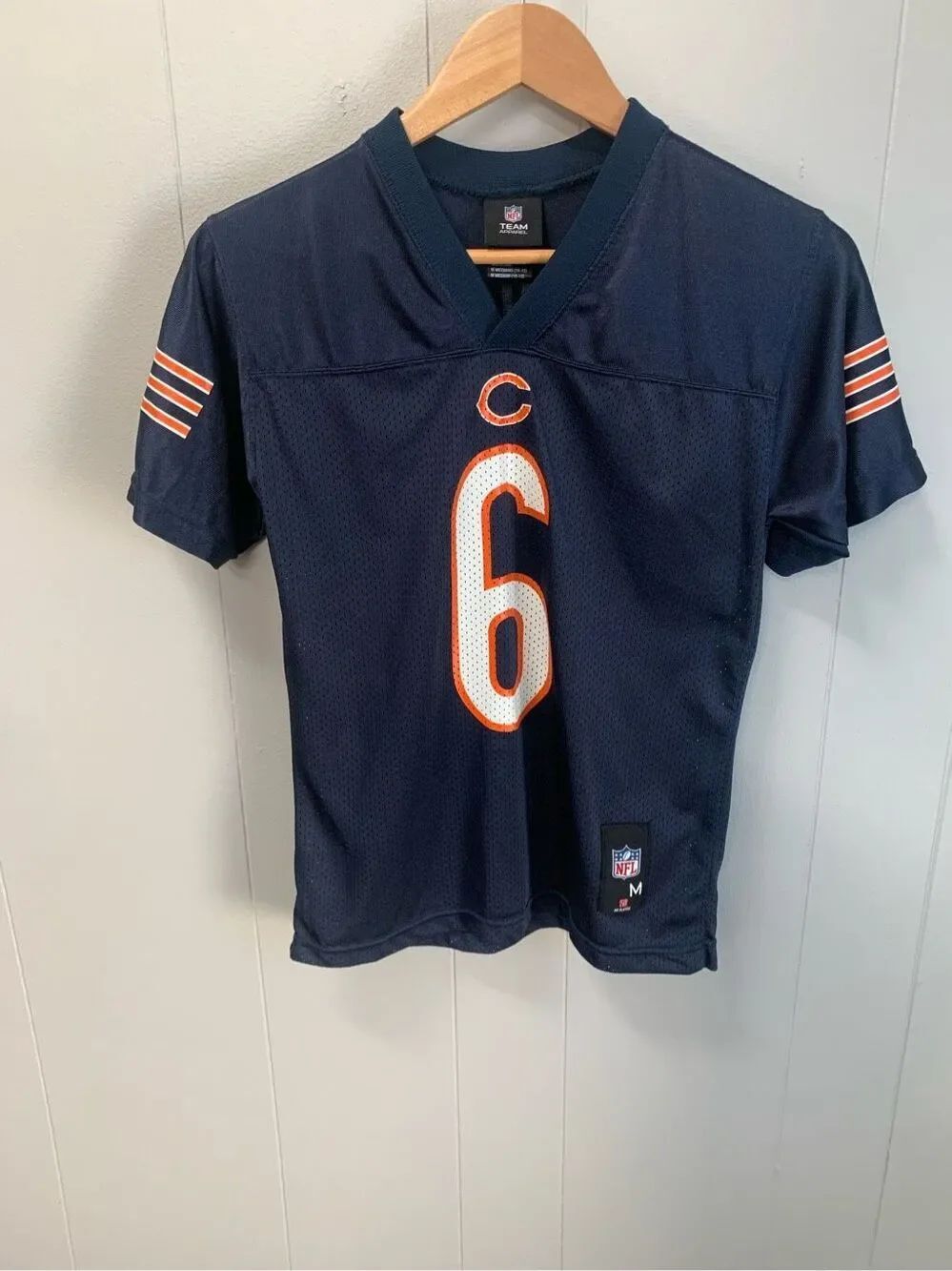 Youth NFL Chicago Bears Jersey Jay Cutler #6 Size M (10-12)